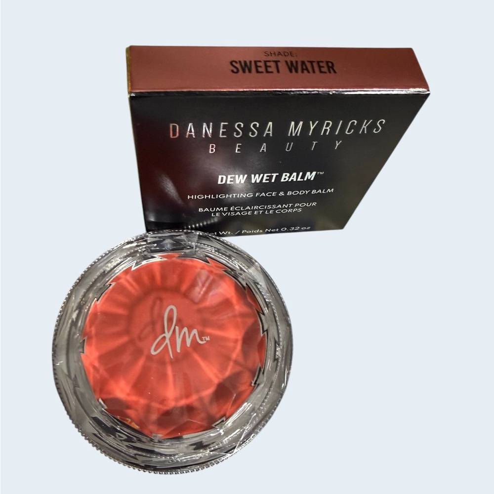 Danessa Myricks Beauty Dew Wet Balm Highlight - Sweet Water (Coral Pink)